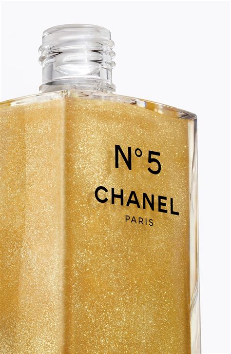 chanel illuminating body oil|chanel no 5 body oil.